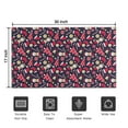 thumbnail image 5 of Dark Blue Christmas Pattern Door Rugs,Washable Non Slip Door Mats Indoor,Decorative Door Mats,Entry Mat Indoor for Entrance,Bedroom,Kitchen,Bathroom,17"x30", 5 of 6