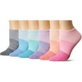 thumbnail image 2 of Sof Sole Lifestyle No Show Stay Put Fit Socks, Sunset Random, Medium, 6 Pair, 2 of 4