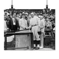thumbnail image 2 of Print: President Coolidge Shaking Hands With Walter Johnson At Griffith, 2 of 4
