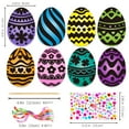 thumbnail image 3 of Magics Color Scratchs Art Easter Egg Ornaments Decorations Diy Easter Craft Kits Home Activity Art Project, 3 of 5