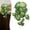 B, variant on 17.7in Artificial Hanging Plants Vines Fronds Wall Tree Plastic Palm Leaves for Home Garden Shop Decor, #A