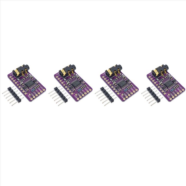 4X MóDulo Decodificador de Audio Digital PCM5102 I2S IIS MóDulo de Voz Convertidor Digital A AnalóGico EstéReo para