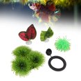 thumbnail image 1 of Adorno 5pcs betta fis a Hoja de Hojas Simulación de AcUario Adorno de Hojas de Hojas Betta Alimentador de Pescado Desove Juego de Hoja, 1 of 7