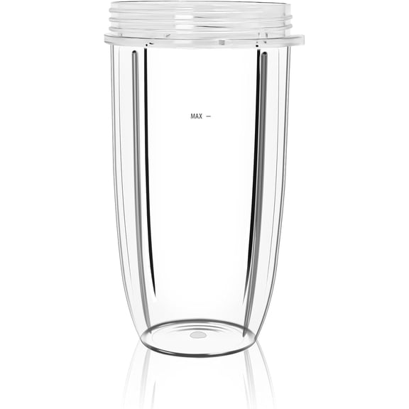 24oz Replacement Cup Compatible with NutriBullet 600w NB-101S and Pro 900w NB-201 Blender, 1 Pack