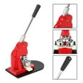 thumbnail image 2 of 25mm-75mm Badge Button Maker Machine Manual Pin Badge Punching Machine Multi Size Badge Making Machine ,Reuse, 2 of 6