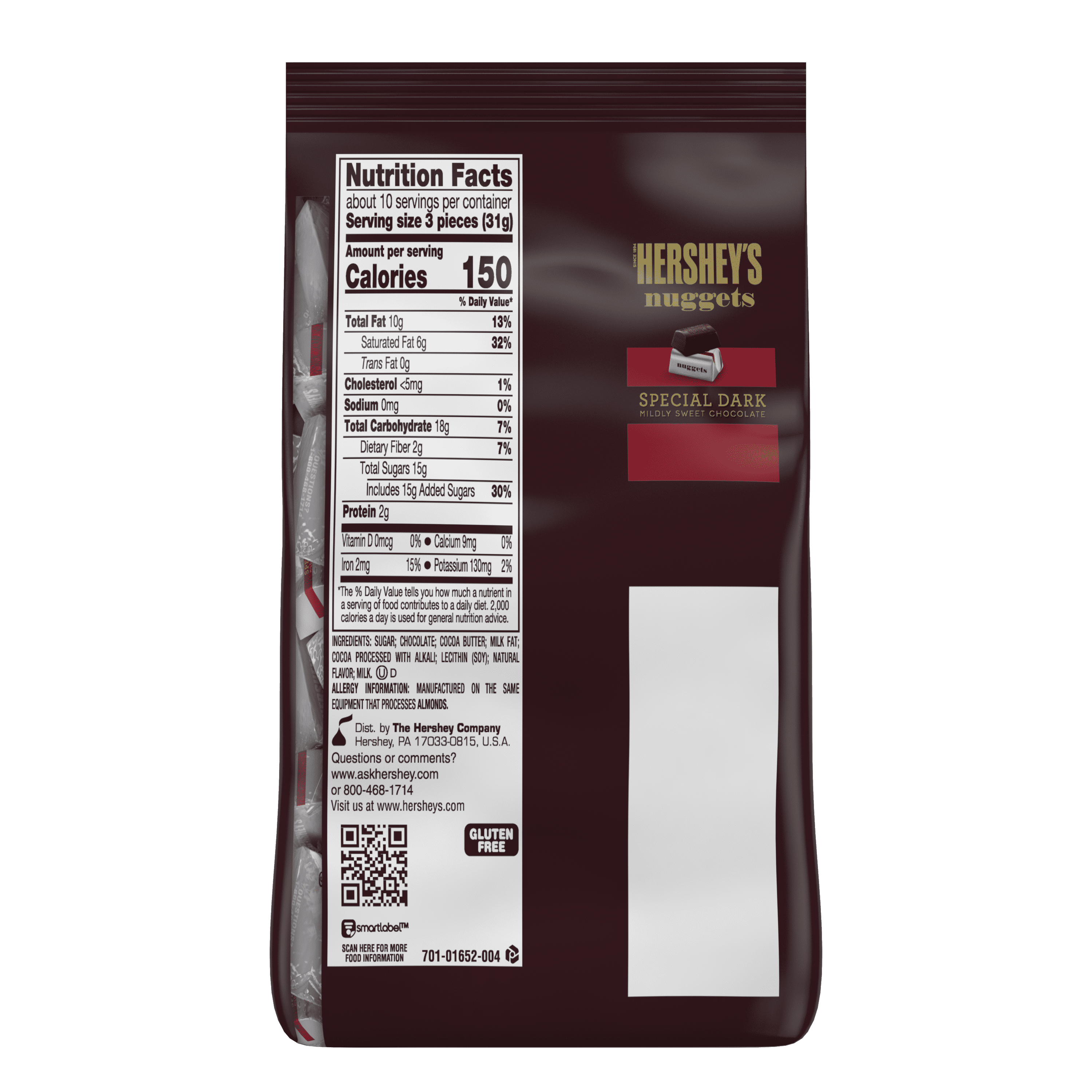 Hershey S Candy Nutrition Facts Bios Pics