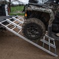 thumbnail image 6 of Yutrax 78-inch Tri-Fold XL Aluminum Truck, UTV/ATV Loading Ramps - 1750lb Capacity, 44363, 6 of 7
