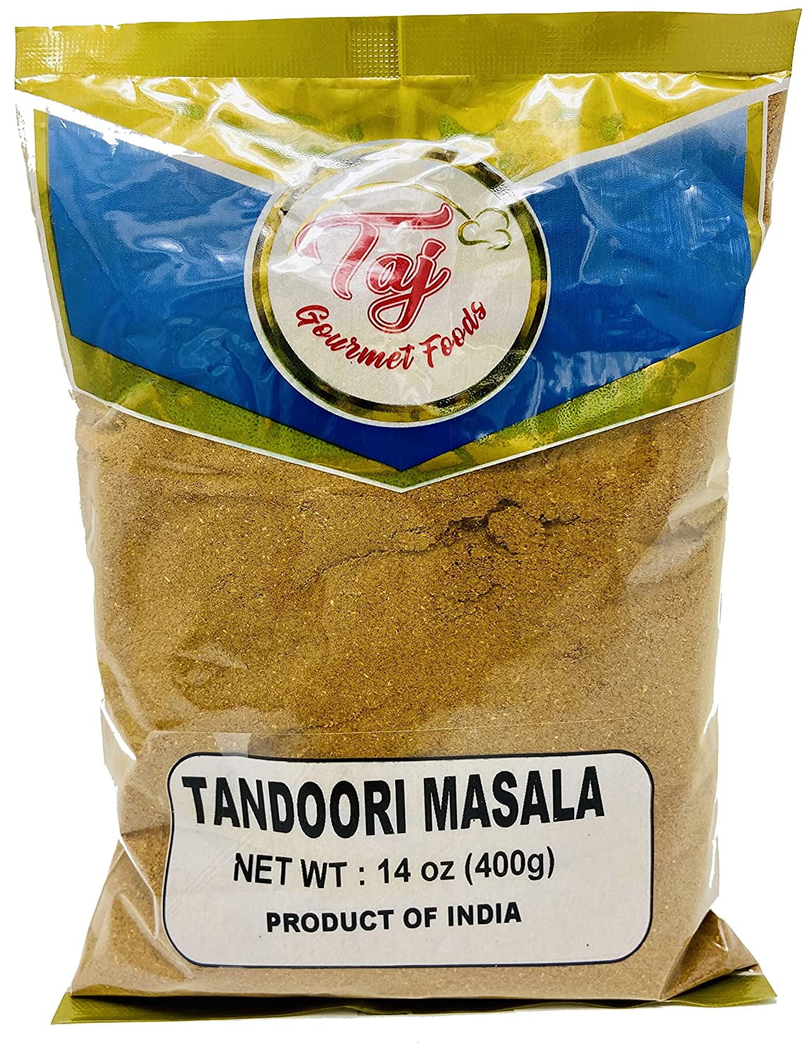 TAJ Premium Indian Tandoori Masala (Indian Spice Blend), 400 grams
