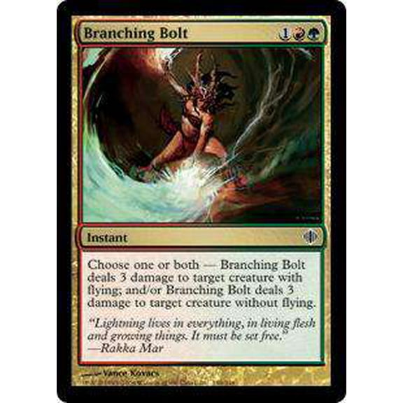MtG Shards of Alara Common Branching Bolt #158