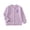 Purple, variant on Staki Girls Cardigan Sweater School Uniforms Toddler Long Sleeve Button Knit Solid Sweaters Tops,3-4 Years