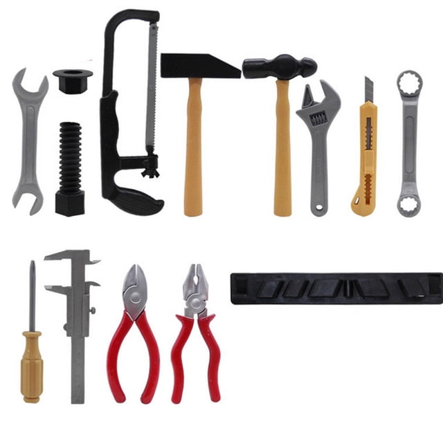 1 X New Plastic Building Tool Kits Set Kids Diy Construction Educational Toys