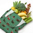 thumbnail image 3 of Wukai Christmas Dachshund Sturdy and Stylish Reusable Canvas Tote Bag: Eco-Friendly, Heavy-Duty Grocery Shopping Bag with Reinforced Handles, 3 of 7