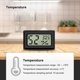 thumbnail image 3 of 3-Pack Mini Digital LCD Thermometer Hygrometer for Home, Office, Reptiles - Measures -50 to 70℃ 10-99% RH, 3 of 5