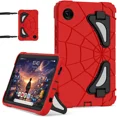 thumbnail image 2 of Fesign Case for Samsung Galaxy Tab A11 / Tab A9 8.7-Inch 2025/2023, Heavy Duty Shockproof Cover with Kickstand for A9/A11 Tablet 8.7" (SM-X110/X115/X117/X130/X133/X135), Black Red+2 Glass, 2 of 8