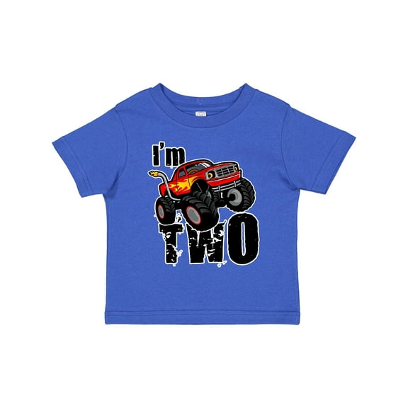 Inktastic 2nd Birthday Monster Truck Boys or Girls Toddler T-Shirt