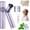 Purple, variant on 2 in 1 Rotating Mini Fan & Flashlight,Portable Rechargeable Handheld Fan with High-LED Light,90° Rotating,Foldable Adjustable Personal Cooling Fan for Camping Travel Emergency Outdoor Use