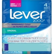 Lever 2000 Bar Soap Original 3.15 oz, 4 Bar