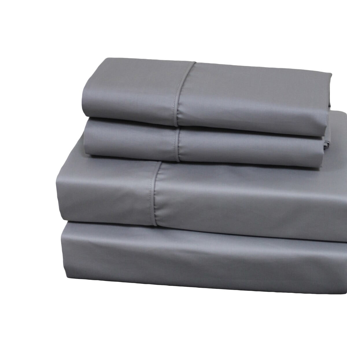 Attached Waterbed Sheets Wrinkle-Free 650 Thread Count Cotton Blend Sheet Set - King ...