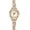 Apricot, variant on Colorful Birthstone Women's Watches Braided Strap Exquisite Compact Women's Watches 30M Waterproof Analog Watches for Females Students Ladies