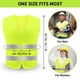 thumbnail image 5 of Paquete de 5 chalecos de seguridad KLMN-Safety Reflective Hi-Vis amarillos, 5 of 7