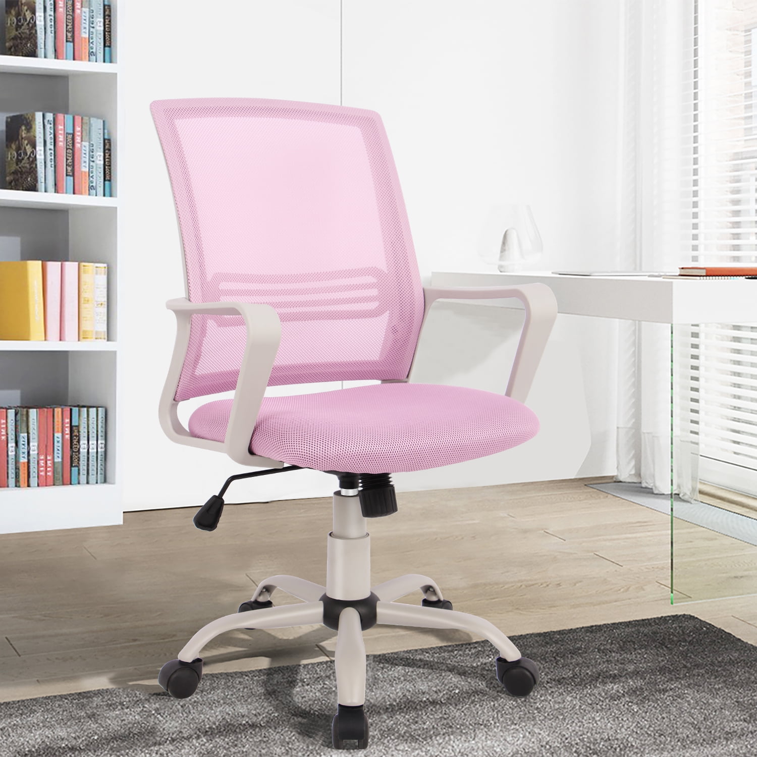 Buy YangMing 250 lb Office Chair, Ergonomic Desk Chair Adjustable Arms