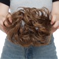 thumbnail image 3 of Chignon Désordonné Extensions Chouchous Pièces de Cheveux Beigne Queue de Cheval pour Femmes, 3 of 6