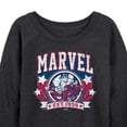 thumbnail image 3 of Marvel - Collegiate Americana - Women's French Terry Pullover Sweatshirt, 3 of 5