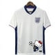 thumbnail image 2 of Camiseta de fútbol de manga corta informal para exteriores del Real Madrid de Inglaterra con diseño de dragón blanco HaloKitt estilo dragón Hello Kitty, 2 of 5