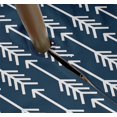 thumbnail image 3 of Vargottam Indoor/OutdoorTablecloth58x102 Inch RectangleTablecloth with Umbrella Hole and Zip- Waterproof PatioTableCloths- TableCovers for Backyard RectangularTable- Navy Blue, 3 of 5