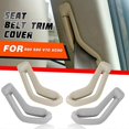 thumbnail image 4 of Compatible with S60 S80 V70 Xc90 left and right seat belt retractor seat belt selector door seat belt decorative cover beige, 4 of 5