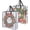 2PCS, variant on 2 Pack Wreath Storage,Extra Large Transparent Rectangular Christmas Ornament Storage Bags with Zipper and Handles,Perfect for Wreaths,Garlands,Gifts,Waterproof Foldable,25”