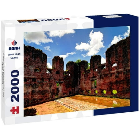 Noah Jigsaw Puzzle Ruins of the Zeeland fortress on the island in the Essequibo Delta, Guyana 2000 Pieces