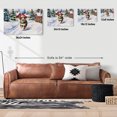 thumbnail image 5 of Hello Winter Miniature American Shepherd Frosty Morning Welcome Snowy Christmas Horizontal Matte Canvas Poster MAS Dog Lover Gifts Wall Art Home Decor - 02018, 5 of 5