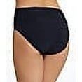 thumbnail image 2 of Magicsuit Shirred Bikini Bottoms, Black, 12, 2 of 2