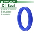 thumbnail image 3 of Anillo de Sello de Aceite Universal Labio UN Sello de Eje Rotativo 55x65x10mm Alta Presión TPU Azul 5 Pcs, 3 of 7
