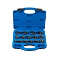 thumbnail image 4 of jinwen Ensemble de Clés à Écrou de Corbeau 15 Pcs Outils de Réparation de Machine Portable 8-24mm, 4 of 9