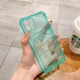thumbnail image 3 of TPU Bumper Transparent Phone Case For iPhone 15 14 13 12 Mini 11 Pro XS Max XR X SE 2020 8 7 Plus Wallet Card Bag Cover, 3 of 5
