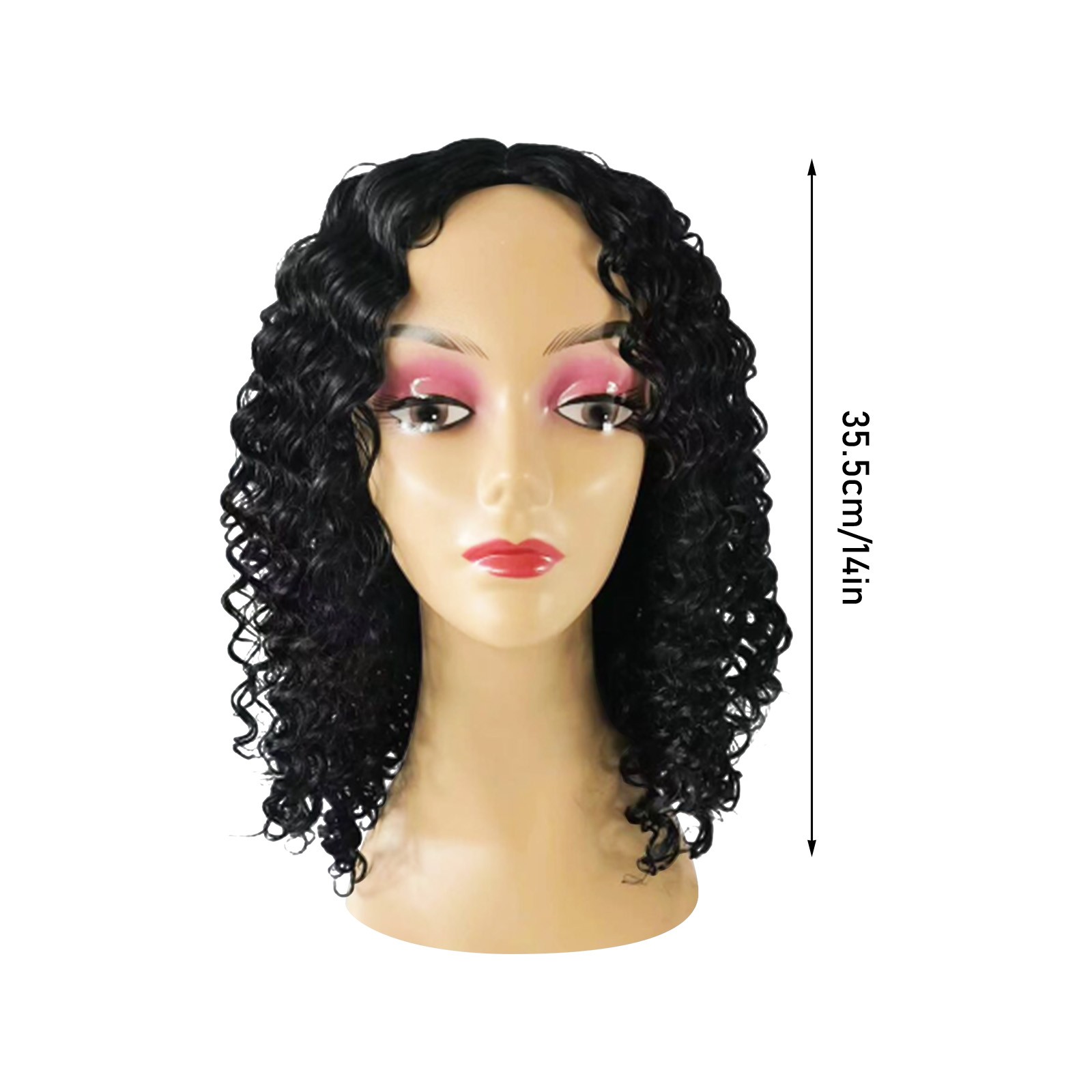 Jrocdr Small Curly Wigs Are Popular Among Women In Africa With Gradient ...