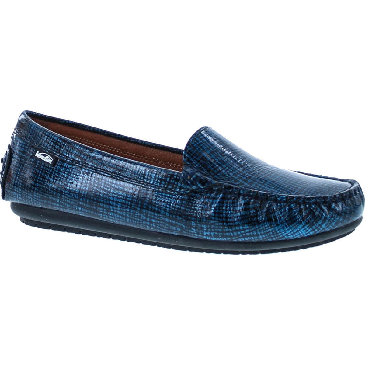girls navy loafers