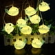 thumbnail image 5 of Guirnalda de luces LED con forma de ballena de 1,5 m y 10 LED, decorativa, funciona con pilas, ideal para Navidad, bodas, cumpleaños, festivales, fiestas (luz de colores, sin pilas), 5 of 7