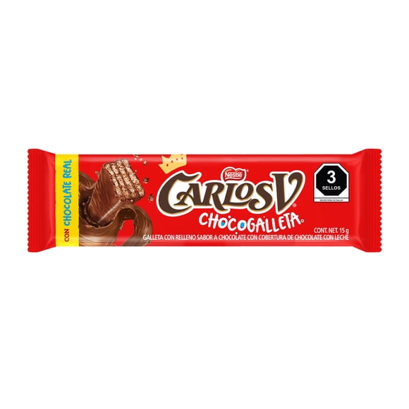 Galleta Carlos V chocogalleta 15 g