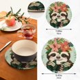 thumbnail image 3 of Sloth 2 Pack Pot Holders Trivets, Heat Resistant Hot Pads for Kitchen Table Decoration Trivets for Hot Dishes/Pot/Bowl/Teapot/Kitchen Hot Pads Trivets, 7" + 9.45", 3 of 7