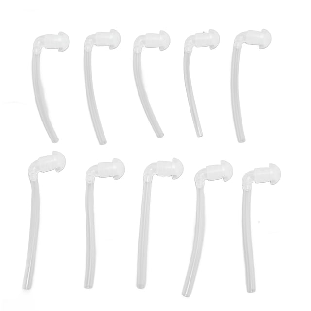 Juego de conectores de tubo de sonido para amplificadores auditivos, puntas de silicona para los oídos, accesorio para amplificadores auditivos BTE S