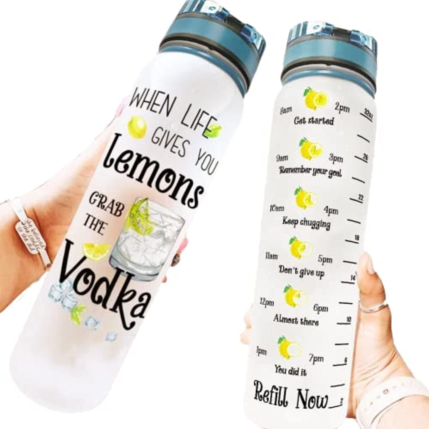 Dropship 32oz/ Leakproof Free Drinking Water Bottle With Spout Lid For;  Stainless Steel Sports Water Bottle For Fitness; Gym And Outdoor Sports;  White/green/blue to Sell Online at a Lower Price