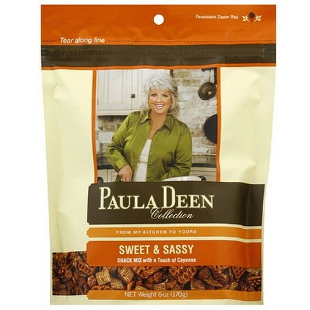 Paula Deen Collection Sweet & Sassy Snack Mix, 6 oz (Pack of 6)