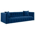 thumbnail image 6 of TOV Furniture Bea Navy Velvet Sofa, 6 of 6