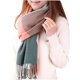 thumbnail image 1 of Bufanda de Mujer Bufandas de Punto Bufanda Caliente de Invierno Bufanda Larga y Suave Chal con Flecos, 1 of 5