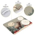 thumbnail image 3 of Iauyy Dish Drying Mat for Kitchen Counter, Super Absorbent & Hanging 16x18 / 18x24 Inch (S/M) A Reindeer Stands, 3 of 8