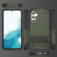 thumbnail image 6 of Dteck for Samsung Galalxy A54 5G Case with Built-in Kickstand, Heavy Duty Hybrid Shockproof Rugged Hard Plastic Bumper Soft Silicone Rubber Drop Protective Phone Cover,armygreen, 6 of 7