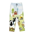 thumbnail image 4 of Kll Womens Farmfield With Cute Animals Print Pajama Pants Soft Pajama Bottoms For Women Cozy Lounge Pants, 4 of 9